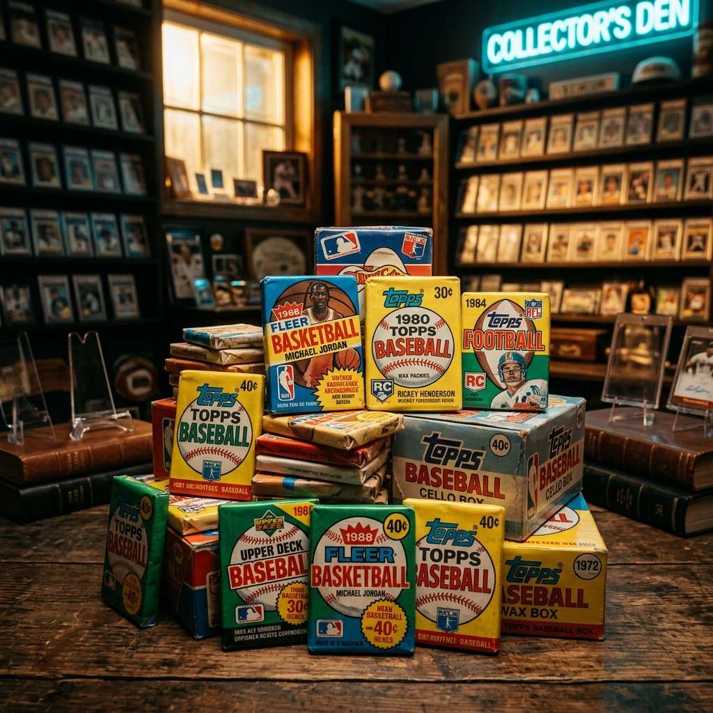 Vault 28 Sports Cards Wax Packs